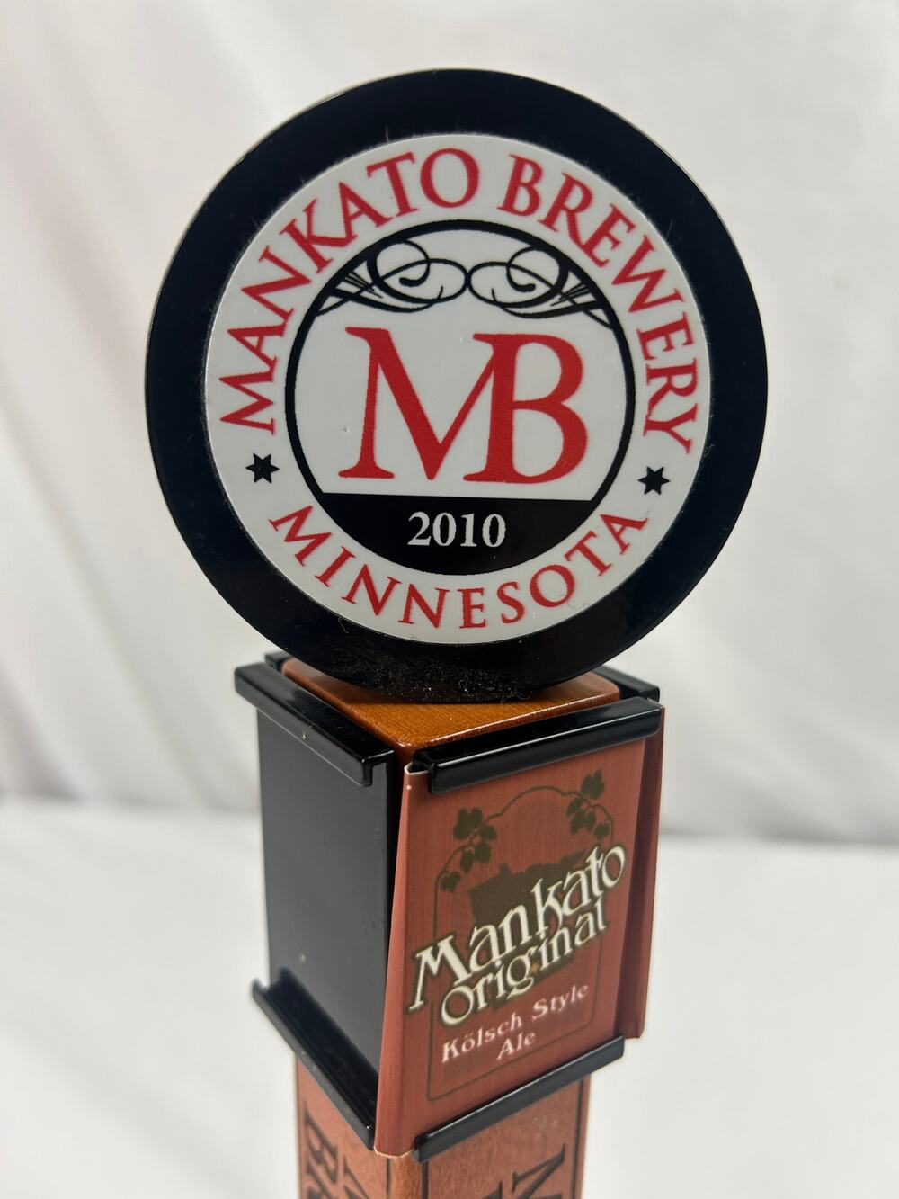 Mankato Original Kolsch Beer Tap Handle Mankato Brewery Minnesota Bar Decor